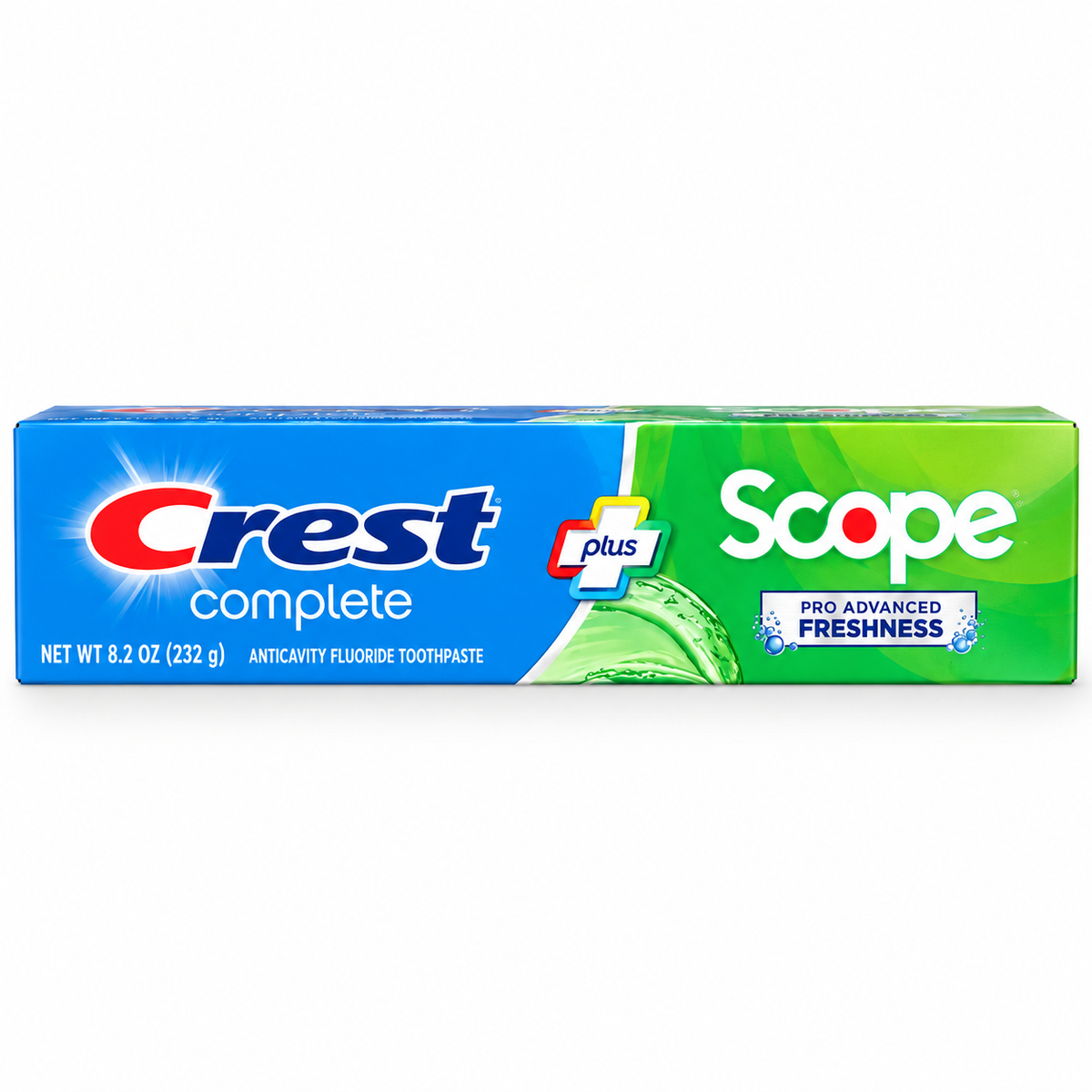 CREST · SCOPE Crest Complete + Scope Pro Advanced Freshness