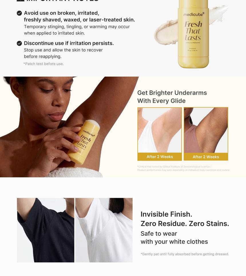 MEDICUBE Fresh That Lasts Deodorant