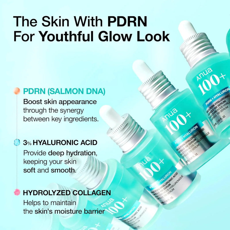 Anua 100+ PDRN + Hyaluron Capsule Serum (30ml)
