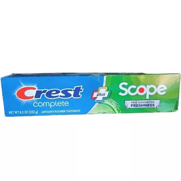 CREST · SCOPE Crest Complete + Scope Pro Advanced Freshness