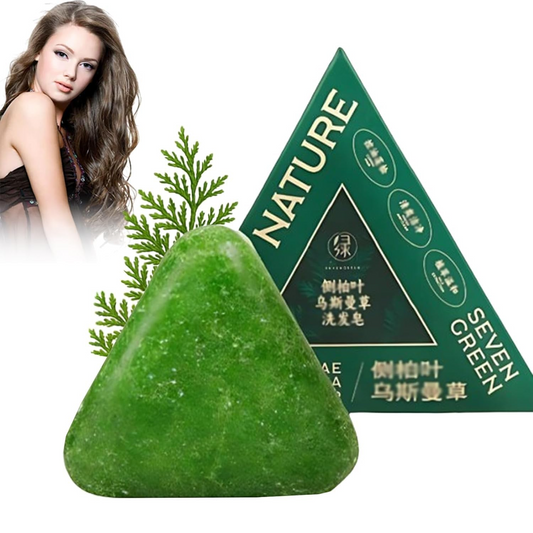 Seven Green â Cacumen Biotae + Isatis Indigotica Shampoo Bar (120g)