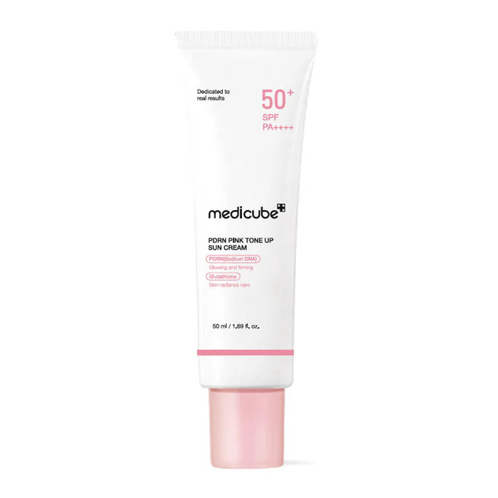 Medicube PDRN Pink Tone-Up Sun Cream SPF50+