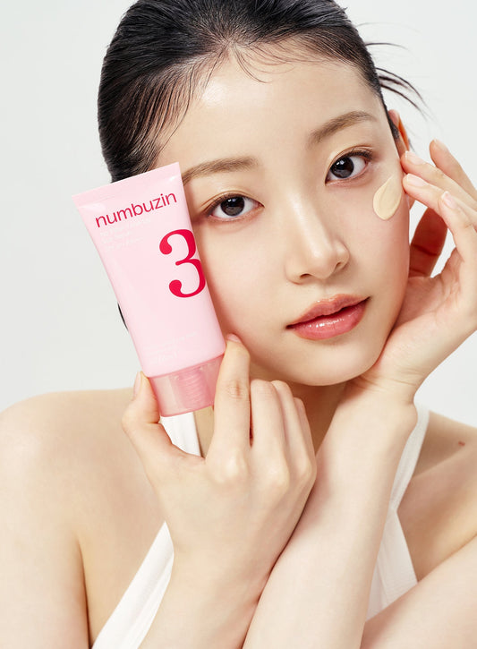 Numbuzin No.3 No Filter Tone-Up Sun Serum 01 Blur – SPF50+ PA++++