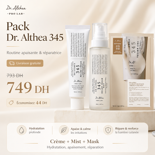 Pack Dr. Althea 345 – Routine Apaisante & Réparatrice