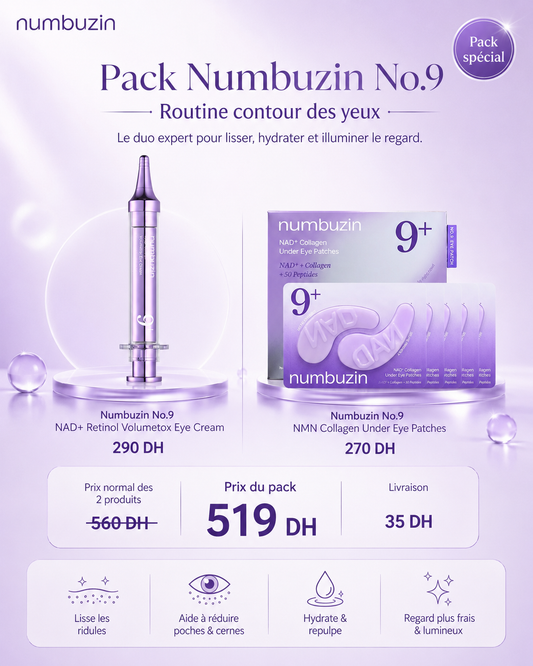 Pack Numbuzin No.9 – Routine Contour des Yeux