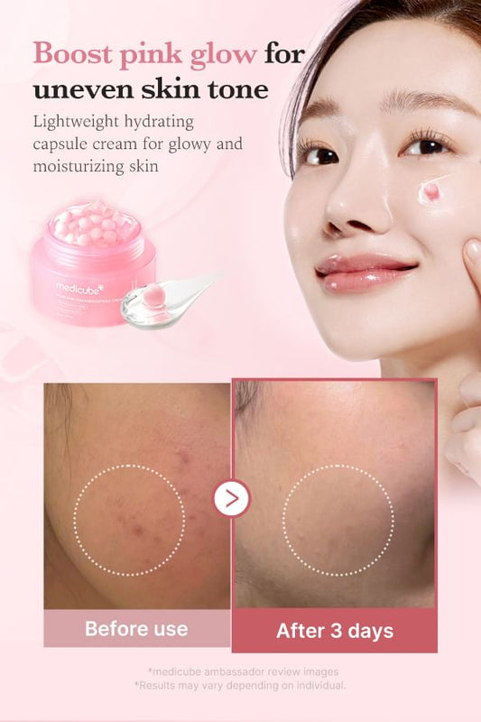 medicube PDRN Pink Collagen Capsule Cream