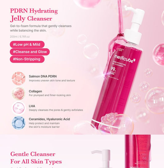 Medicube PDRN Hydrating Gel Cleanser