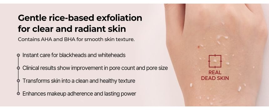 Dr. Melaxin Peel Shot Exfoliating Black Rice Ampoule