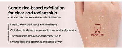 Dr. Melaxin Peel Shot Exfoliating Black Rice Ampoule
