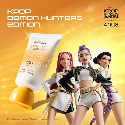 ANUA Zero-Cast Moisturizing Finish Sunscreen SPF50 PA++++