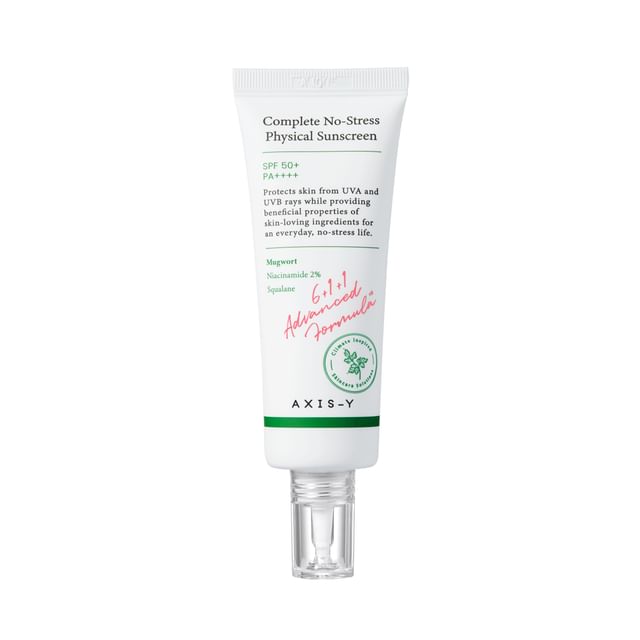 AXIS-Y Complete No-Stress Physical Sunscreen SPF50+ PA++++