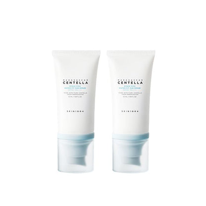 SKIN1004 Madagascar Centella Hyalu-Cica Water-Fit Sun Serum SPF50+ PA++++ – Twin Pack