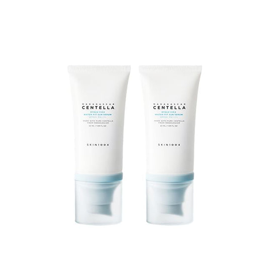 SKIN1004 Madagascar Centella Hyalu-Cica Water-Fit Sun Serum SPF50+ PA++++ – Twin Pack
