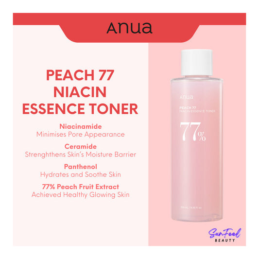 Anua Peach 77 Niacin Essence Toner