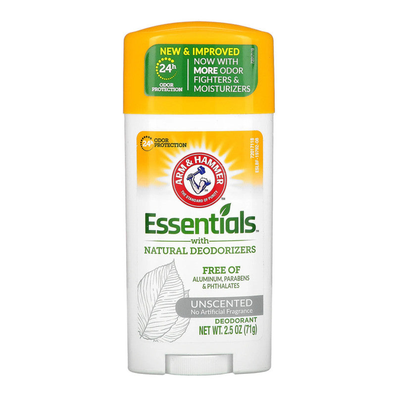 Arm & Hammer Essentials Deodorant – Unscented (71g)