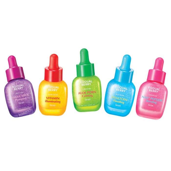 EQQUALBERRY – Serum Minis Discovery Kit – 5 × 10 ml