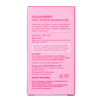 EQQUAL BERRY NAD+ Peptide Boosting Serum