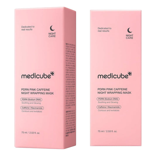 Medicube PDRN Pink Caffeine Night Wrapping Mask