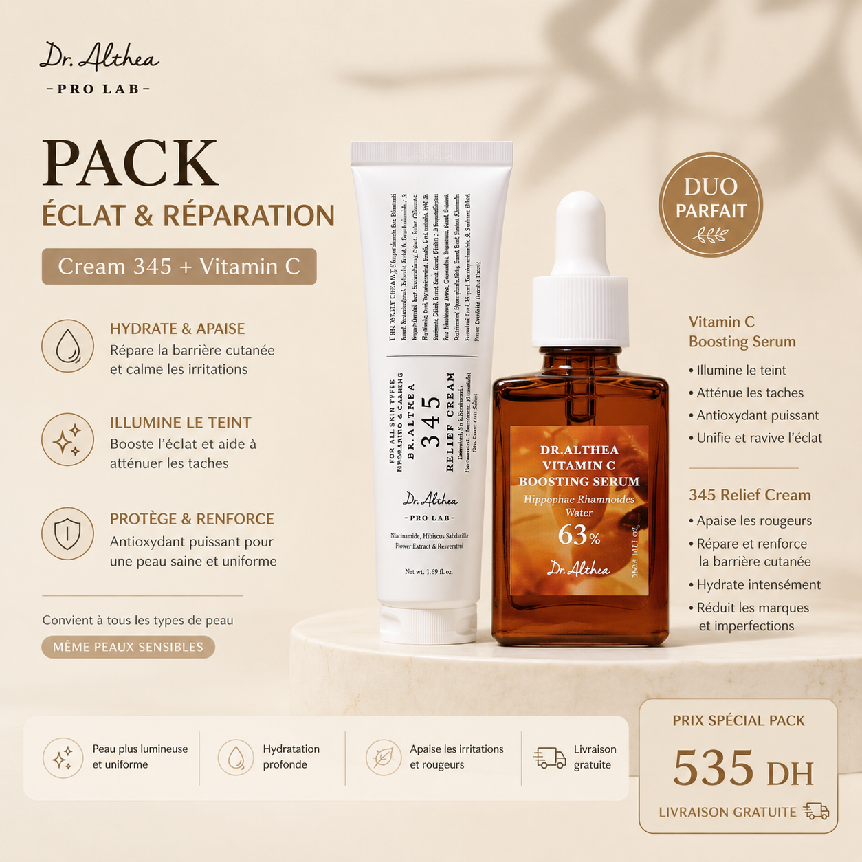 Pack Dr. Althea Éclat & Réparation