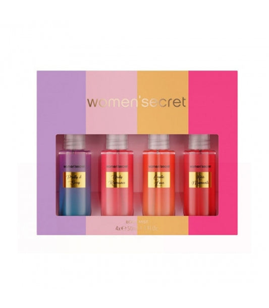 Pack Women’secret Body Mist – 4 Brumes Parfumées